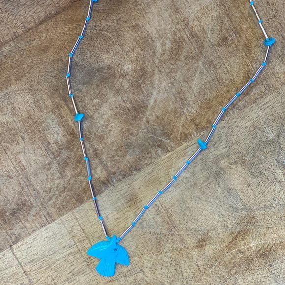 Vintage 70s Navajo Necklace - Picture 2 of 4